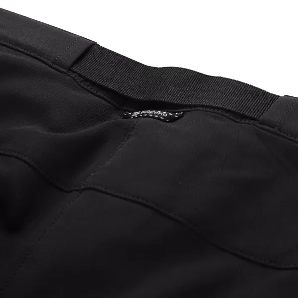  Dámské softshellové kalhoty ALPINE PRO CORBA LPAF663 ČERNÁ 