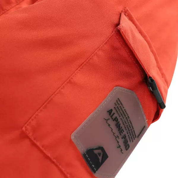  Dámská bunda ALPINE PRO WERDA 2 ČERVENÁ 