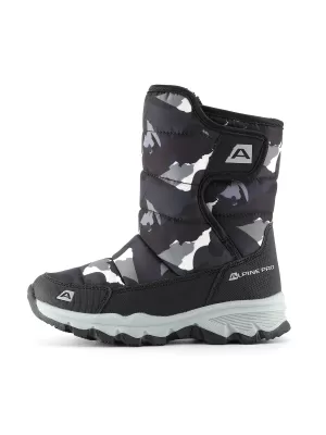 Dětské boty ALPINE PRO IREMO ČERNÁ