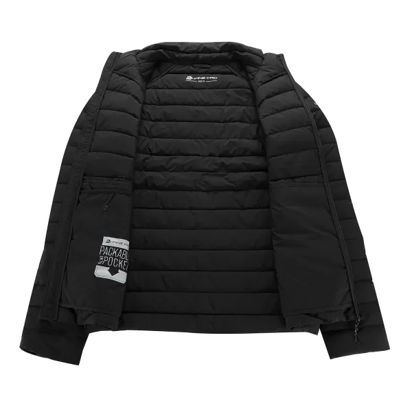  Pánská bunda ALPINE PRO RETER ČERNÁ 