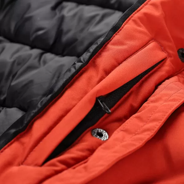  Dámská bunda ALPINE PRO WERDA 2 ČERVENÁ 