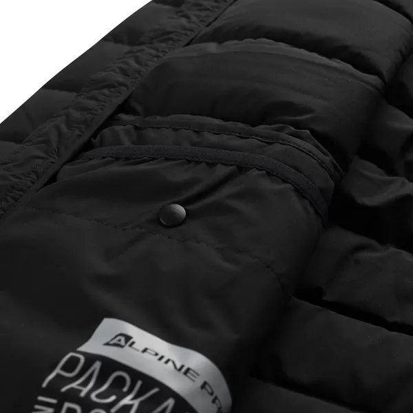  Pánská bunda ALPINE PRO RETER ČERNÁ 