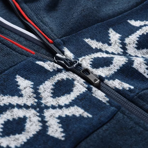  Pánský hřejivý svetr ALPINE PRO NORES MODRÁ 
