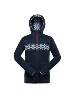 Pánský hřejivý svetr ALPINE PRO NORES MODRÁ