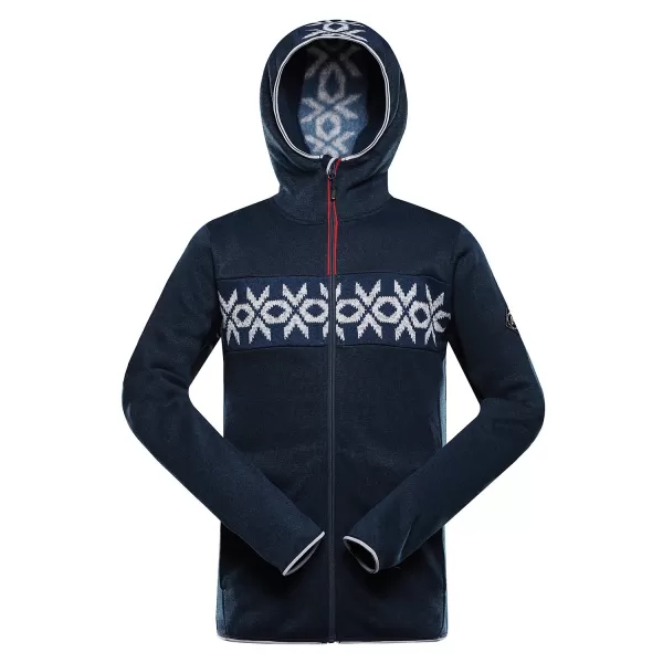  Pánský hřejivý svetr ALPINE PRO NORES MODRÁ 