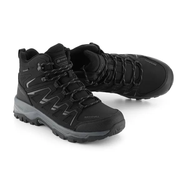  Outdoorové kotníkové boty ALPINE PRO ZARGE BLACK 
