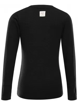 Dětské triko ALPINE PRO THERMALO BLACK