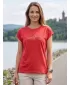 Dámské outdoorové triko ALPINE PRO NOGERA 2 RASPBERRY VARIANTA PC