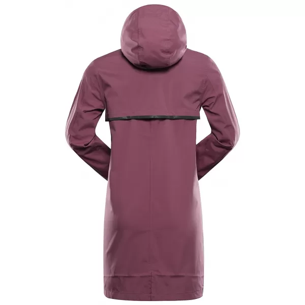  Dámský nepromokavý kabát ALPINE PRO PERFETA 2 GRAPE NECTAR 