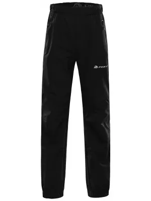 Dětské softshellové kalhoty ALPINE PRO HURFO 2 BLACK