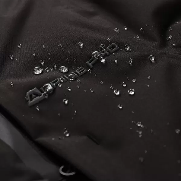  Dětská lyžařská bunda ALPINE PRO DEARO 3 BLACK 