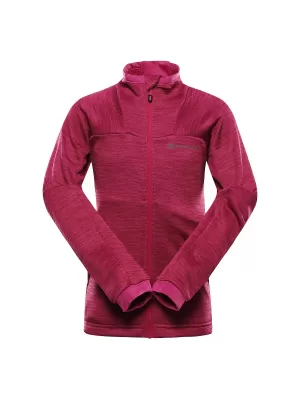 Dětská mikina ALPINE PRO ONNECO 3 FUCHSIA RED