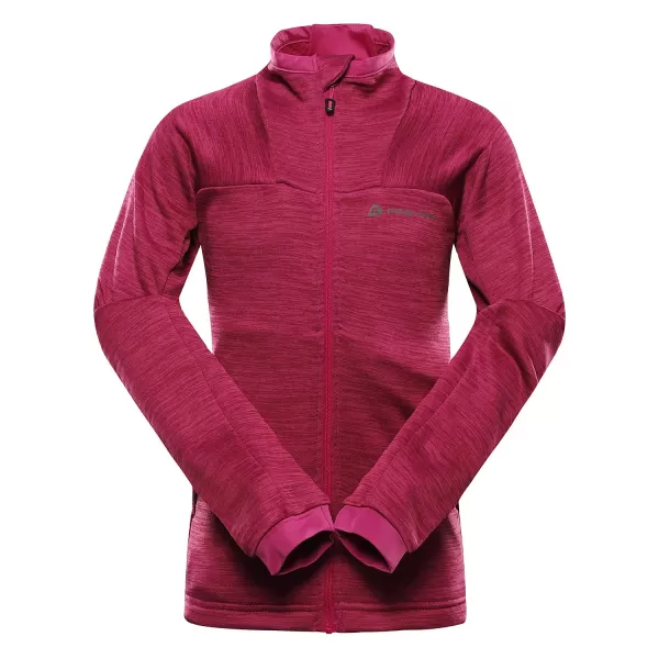  Dětská mikina ALPINE PRO ONNECO 3 FUCHSIA RED 
