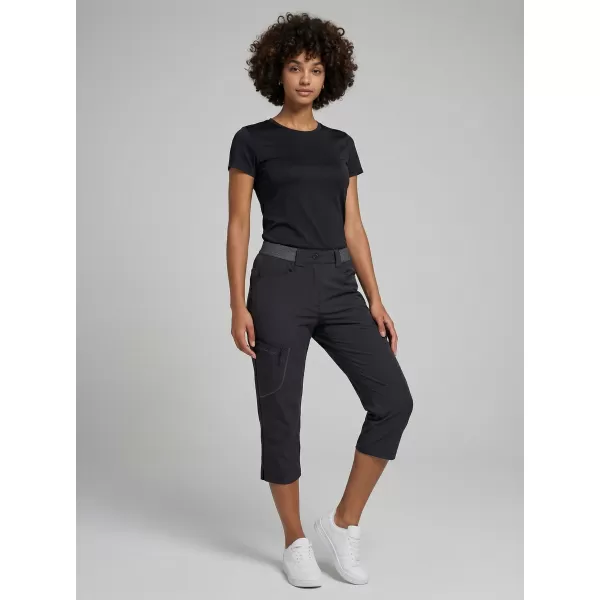  Dámské capri kalhoty ALPINE PRO WEDERA 2 BLACK 