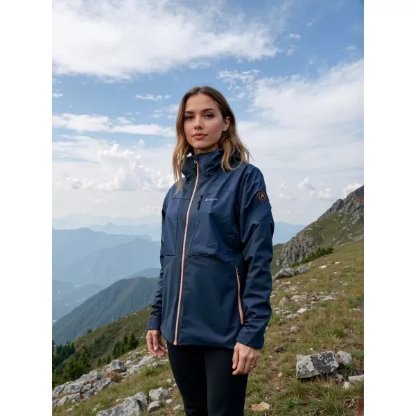  Dámská outdoorová bunda ALPINE PRO TEMUNA MOONLIT OCEAN 