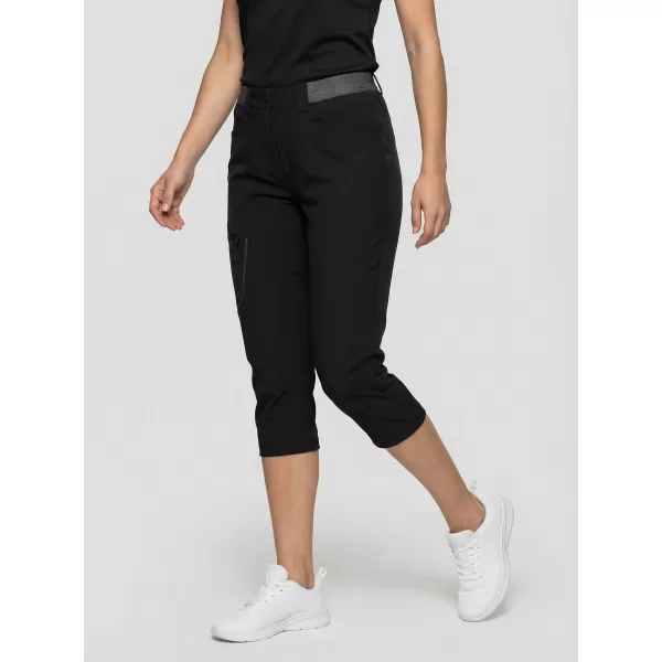  Dámské capri kalhoty ALPINE PRO WEDERA 2 BLACK 
