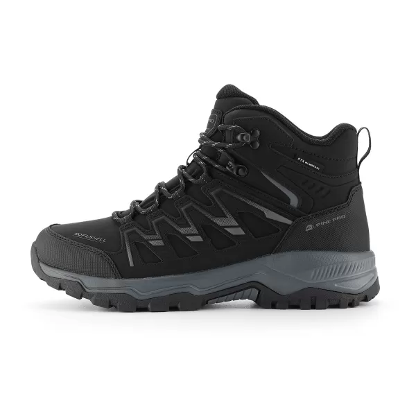  Outdoorové kotníkové boty ALPINE PRO ZARGE BLACK 