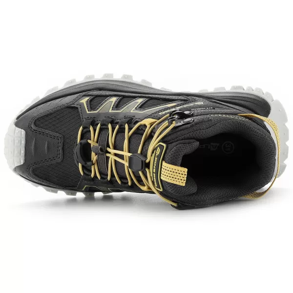  Dětské outdoorové boty ALPINE PRO ATEGO DARK TRUE GRAY 