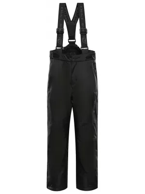 Dětské lyžařské kalhoty ALPINE PRO EDESO 3 BLACK