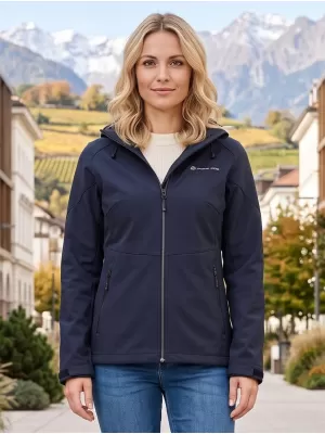 Dámská softshellová bunda ALPINE PRO GEDERA NAVY