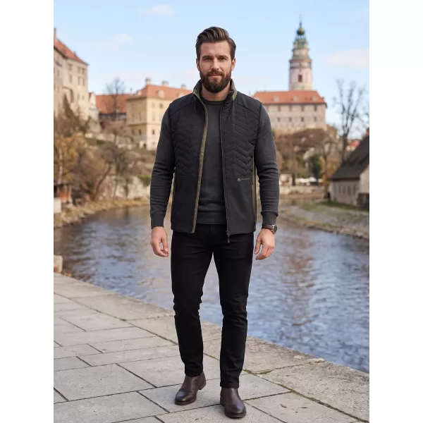  Pánská lehká vesta ALPINE PRO BERF 3 BLACK 