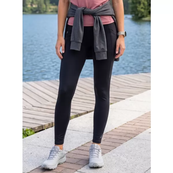  Dámské sportovní legíny ALPINE PRO GEMSA BLACK 