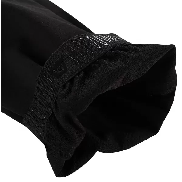  Dětské softshellové kalhoty ALPINE PRO HURFO 2 BLACK 