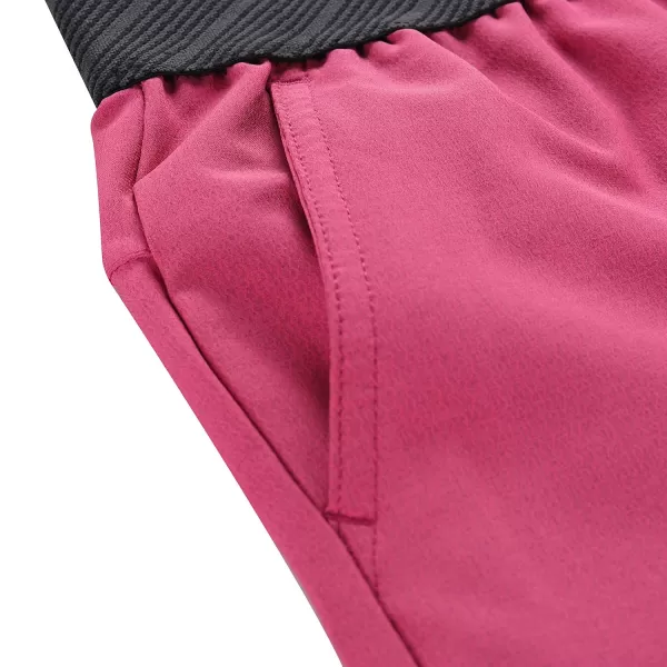  Dětské kraťasy ALPINE PRO ZAMBO 3 FUCHSIA RED 