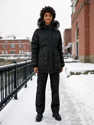 Dámská zimní bunda ALPINE PRO WERDA 3 BLACK