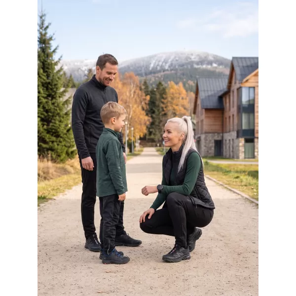  Dámské softshellové kalhoty ALPINE PRO ABARA 2 BLACK 