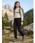 Dětské softshellové kalhoty ALPINE PRO ABARO 2 BLACK