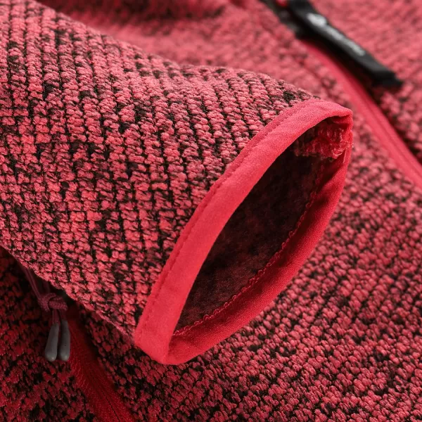  Dětský hřejivý svetr ALPINE PRO ZEGO 3 RASPBERRY 