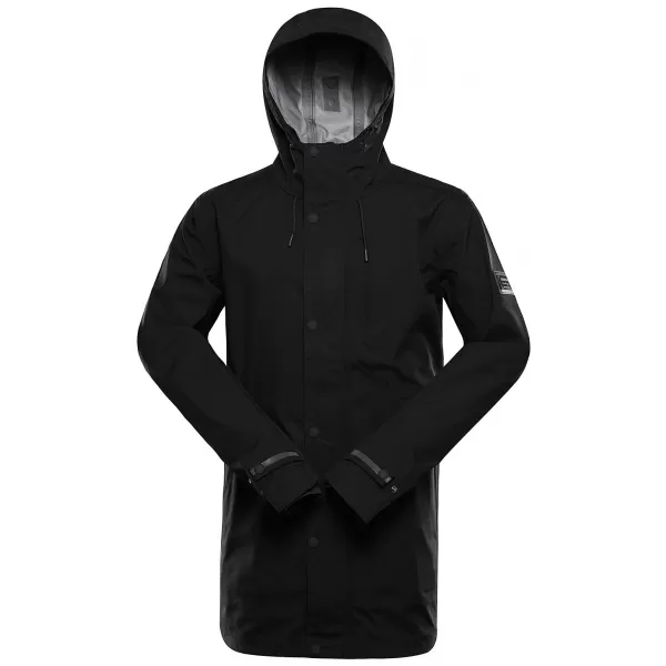  Pánský nepromokavý kabát ALPINE PRO PERFET 2 BLACK 