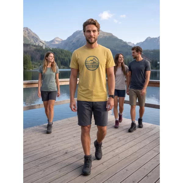  Pánské triko ALPINE PRO TERMES 4 SOUTHERN MOSS VARIANTA PC 