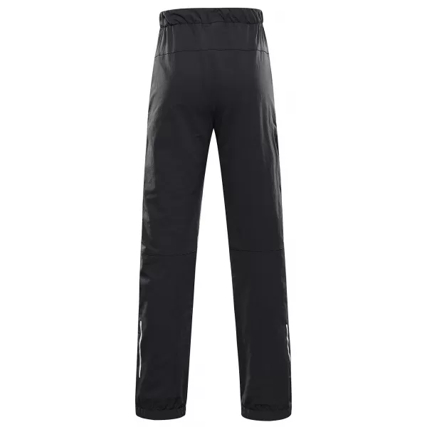  Dětské softshellové kalhoty ALPINE PRO HURFO 2 DARK TRUE GRAY 