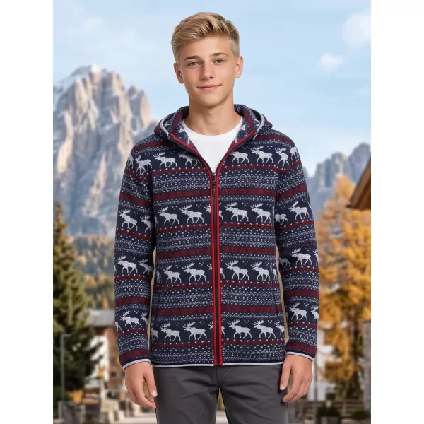  Dětský hřejivý svetr ALPINE PRO NORESO MOONLIT OCEAN VARIANTA PB 