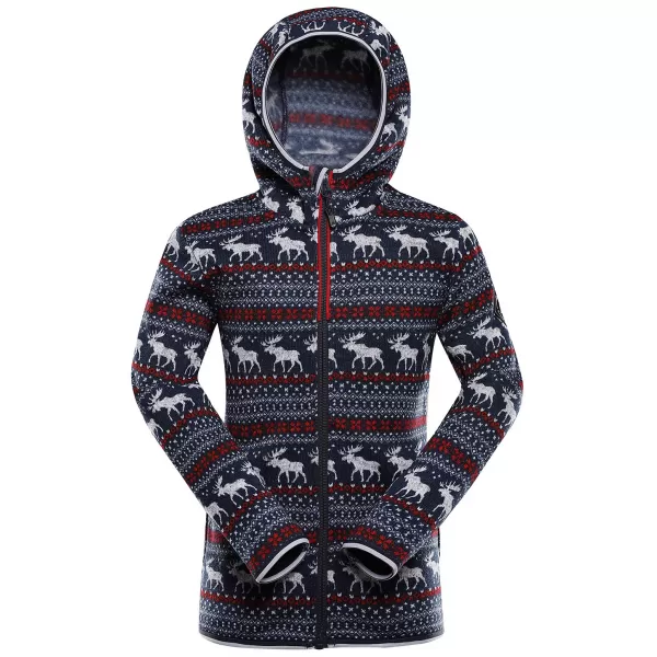  Dětský hřejivý svetr ALPINE PRO NORESO MOONLIT OCEAN VARIANTA PB 