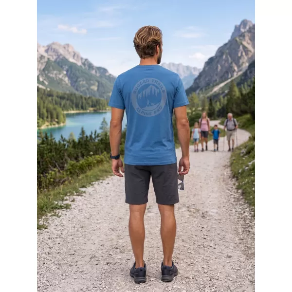  Pánské triko ALPINE PRO TERMES 4 VALLARTA BLUE VARIANTA PA 