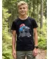 Dětské triko ALPINE PRO ECOMO 4 BLACK VARIANTA PC