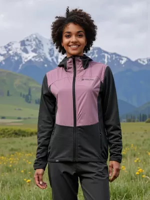 Dámská sportovní ultralehká mikina ALPINE PRO ZOLLA DARK TRUE GRAY