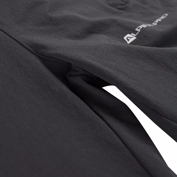  Dětské softshellové kalhoty ALPINE PRO HURFO 2 DARK TRUE GRAY 