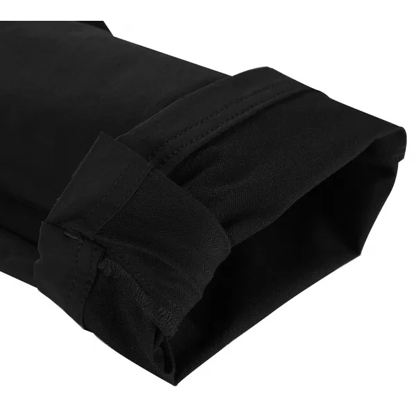  Dámské softshellové kalhoty ALPINE PRO AKANA 3 BLACK 