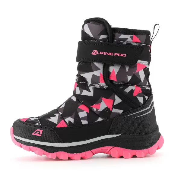  Dětské zimní sněhule ALPINE PRO BERNO NEON PINK 