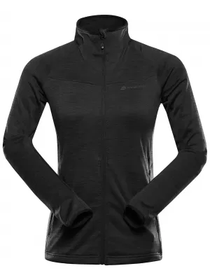 Dámská rychleschnoucí mikina ALPINE PRO ONNECA 4 BLACK