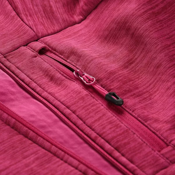  Dámská mikina ALPINE PRO ONNECA 3 FUCHSIA RED 