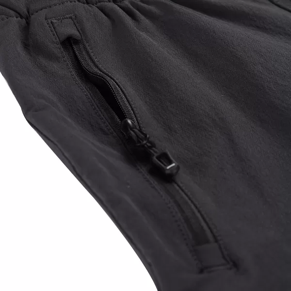  Dětské softshellové kalhoty ALPINE PRO HURFO 2 DARK TRUE GRAY 