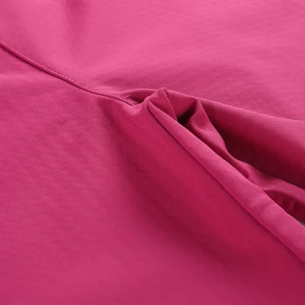  Dětské softshellové kalhoty ALPINE PRO ZORTO 2 FUCHSIA RED 