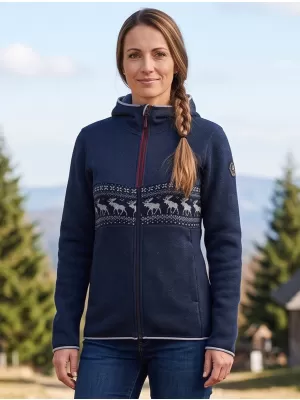 Dámský hřejivý svetr ALPINE PRO NORESA MOONLIT OCEAN VARIANTA PA