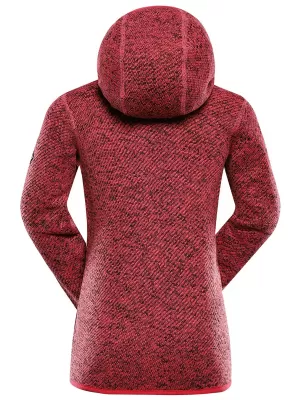 Dětský hřejivý svetr ALPINE PRO ZEGO 3 RASPBERRY