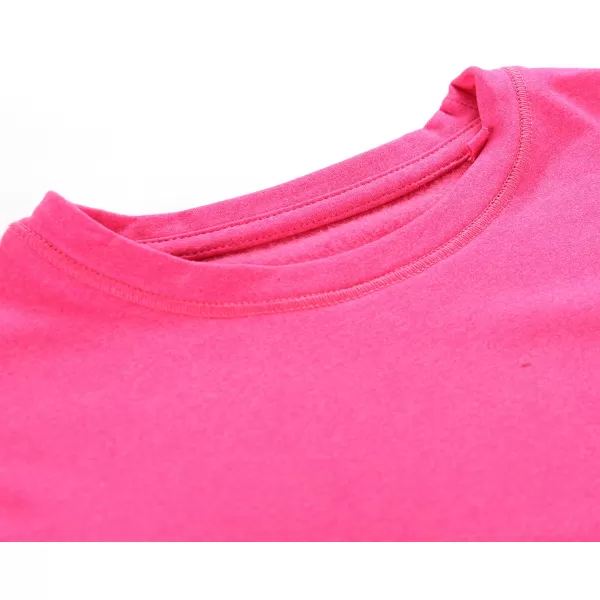  Dětské rychleschnoucí triko ALPINE PRO LOUSO PINK GLO 
